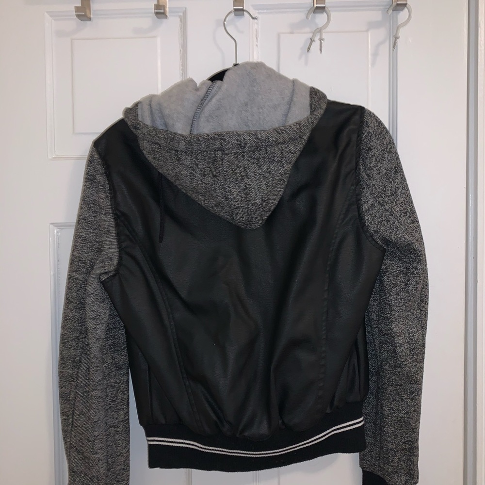 LA Hearts Leather/Knit Jacket - Picture 2 of 3